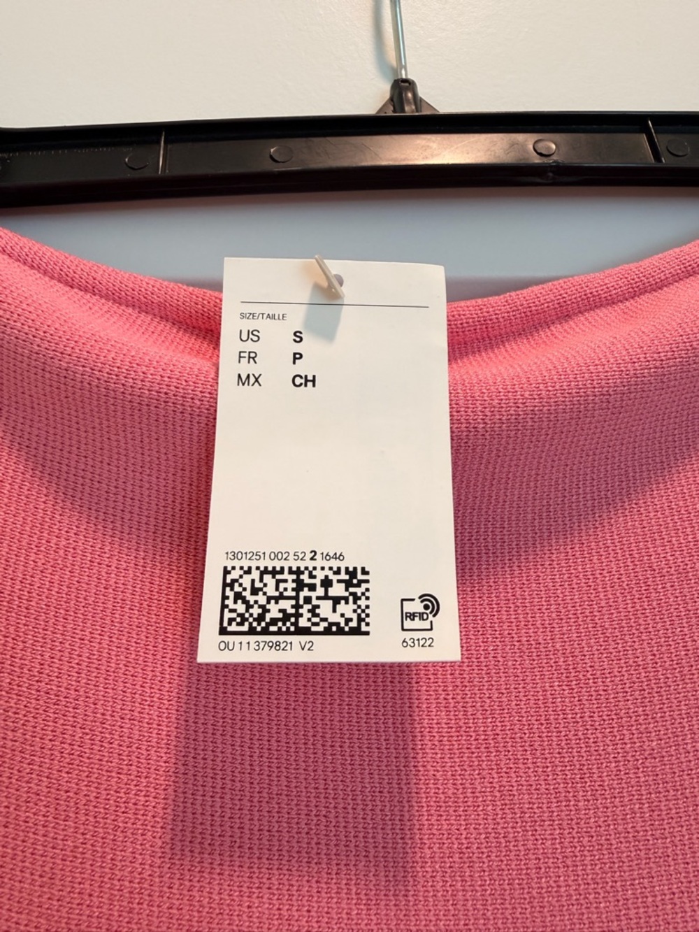 Pink Flared Women's top - Picture 3 of 5
